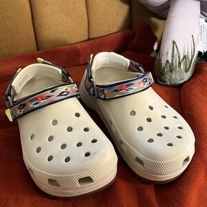 🔖CROCS RARE Classic Hiker Ikat Clog